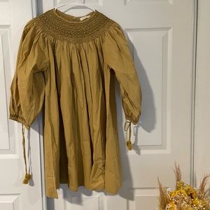 NWT Doen Theda Dress in Wheat